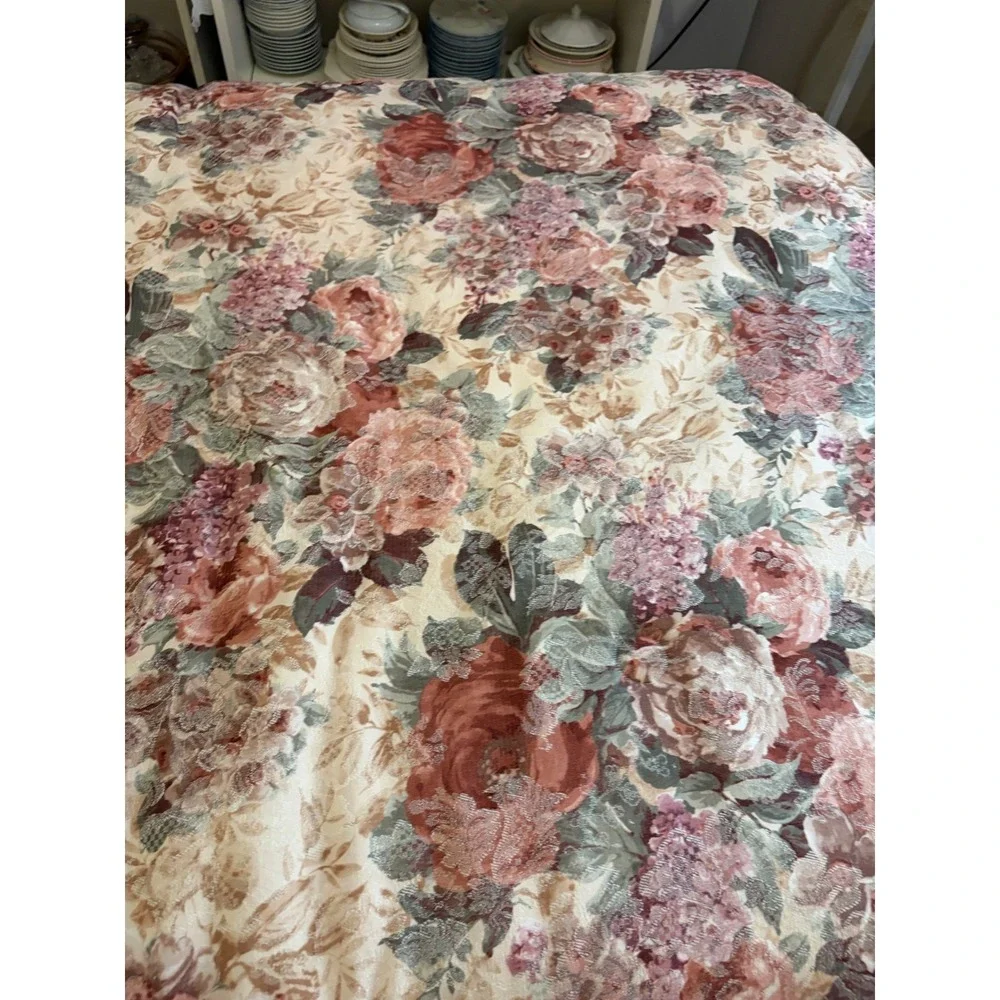 Vintage Croscill Cotswold Twin Comforter Bedskirt Sham 3 Pc Set USA